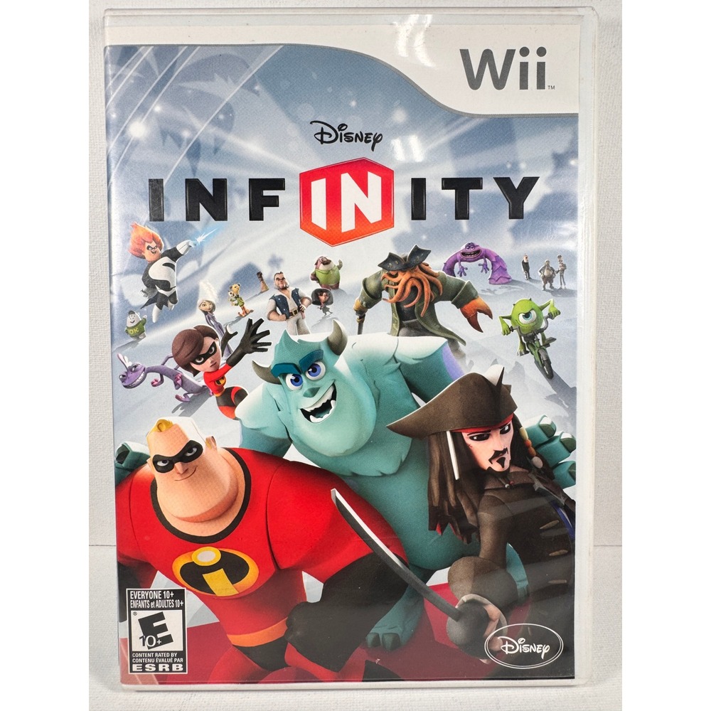 Disney Infinity Nintendo Wii‎ Game Complete with Manual RVL P SQIE 2013 NTSC